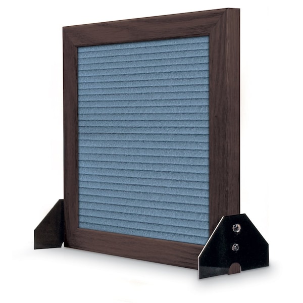 Indoor Enclosed Combo Board, 48"x36", Bronze Frame/Black & Medium Grey
